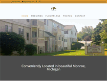 Tablet Screenshot of charlottearmsapts.com